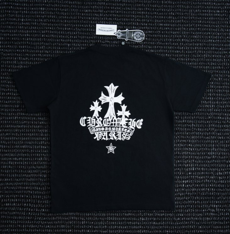 Chrome Hearts Cross Graphic Short-Sleeve T-Shirt — back