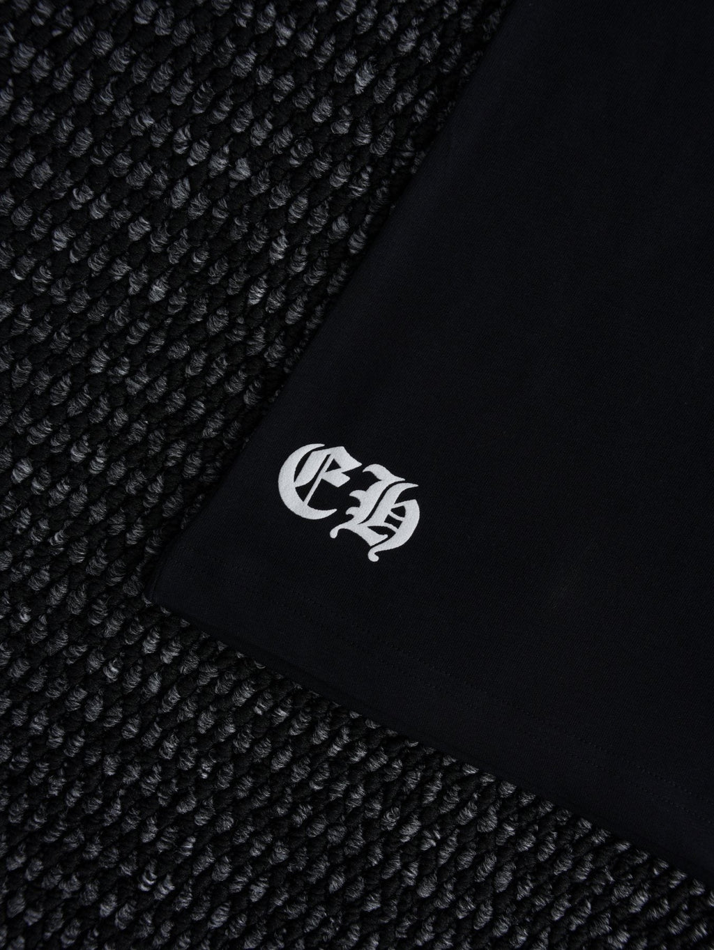 Chrome Hearts Horseshoe Script Graphic T-Shirt — context