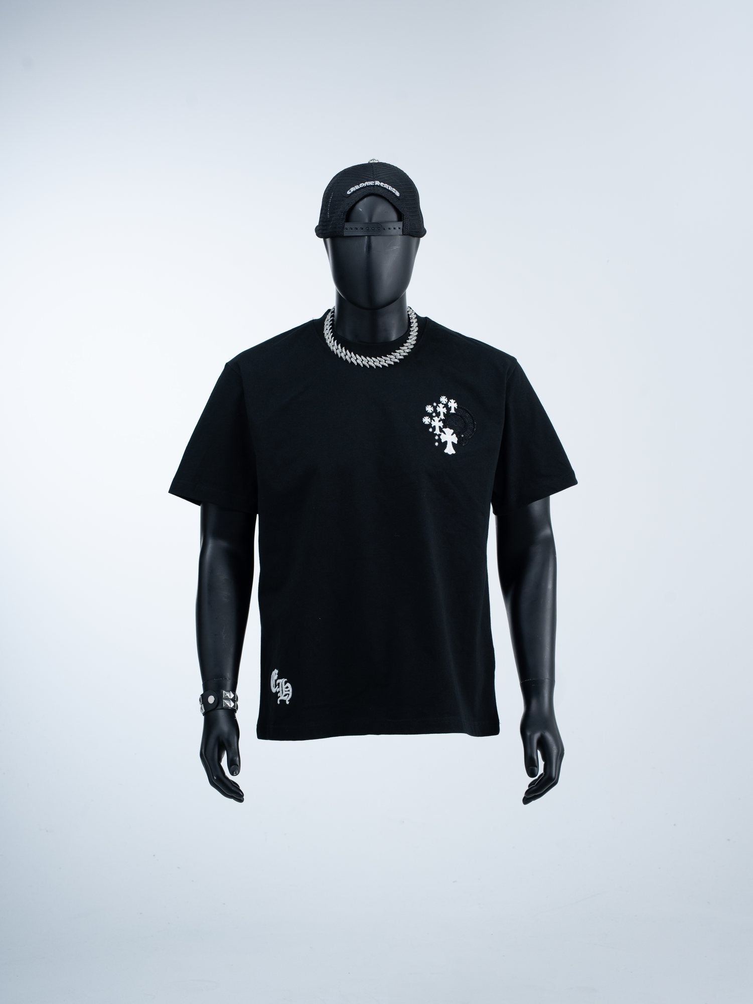Chrome Hearts Cross Star Graphic Short-Sleeve T-Shirt — hero