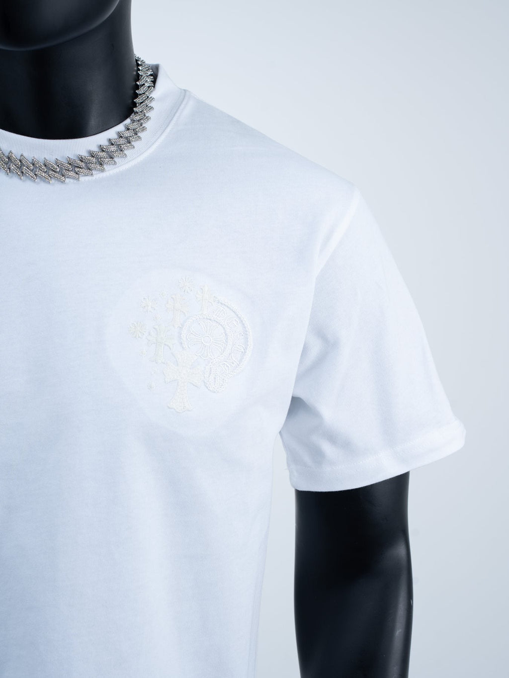 Chrome Hearts Cross Star Graphic Short-Sleeve T-Shirt — front