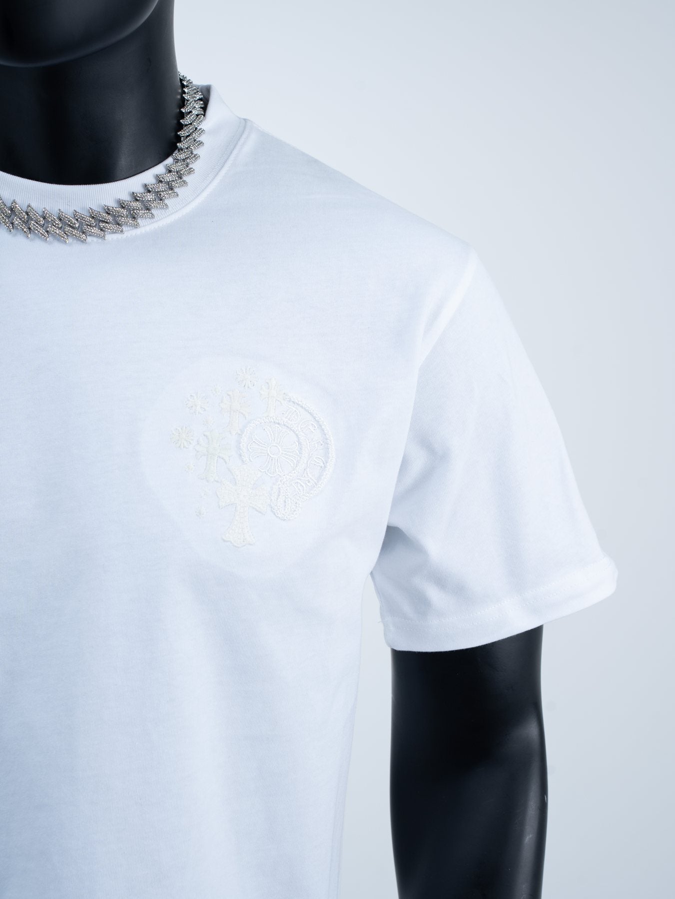 Chrome Hearts Cross Star Graphic Short-Sleeve T-Shirt — front