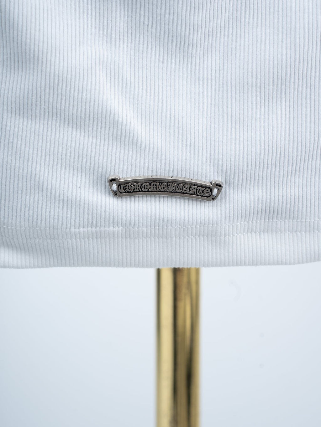 Chrome Hearts Slogan Back Graphic Sleeveless T-Shirt — detail