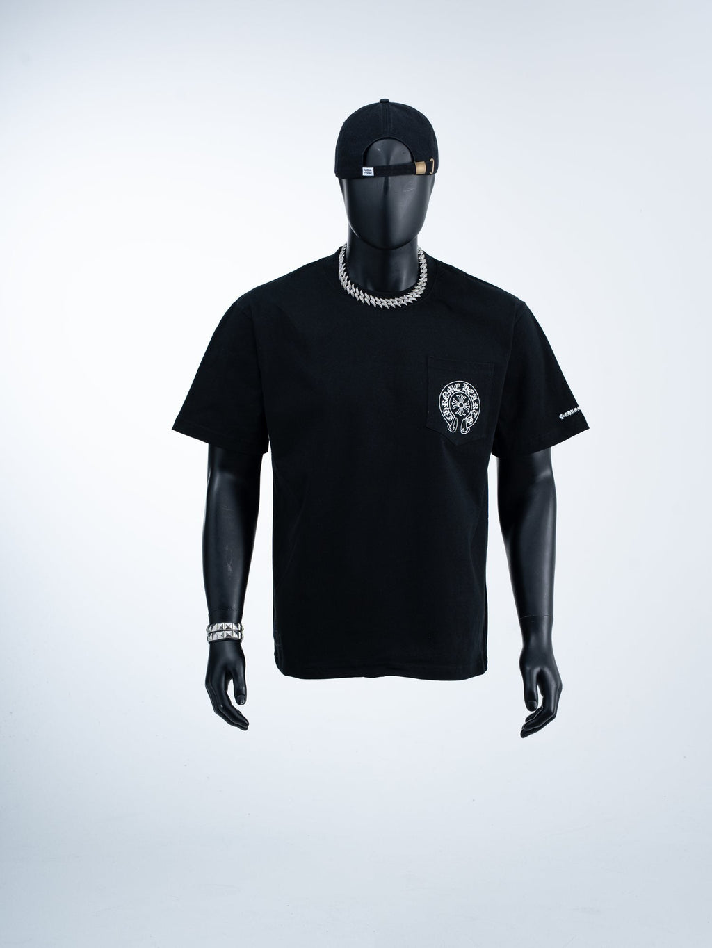 Chrome Hearts Horseshoe Graphic Pocket T-Shirt — hero