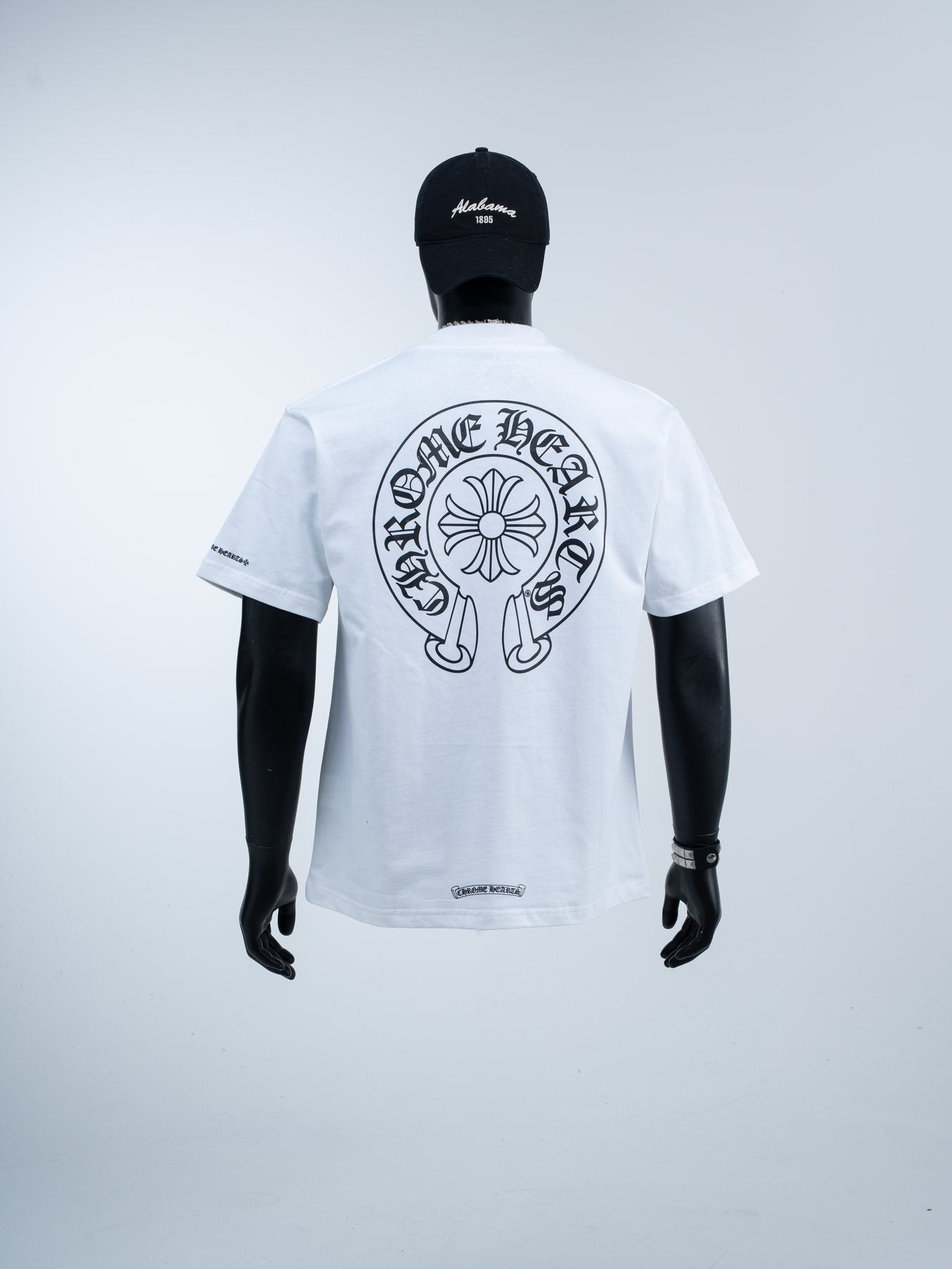 Chrome Hearts Horseshoe Graphic Pocket T-Shirt — back