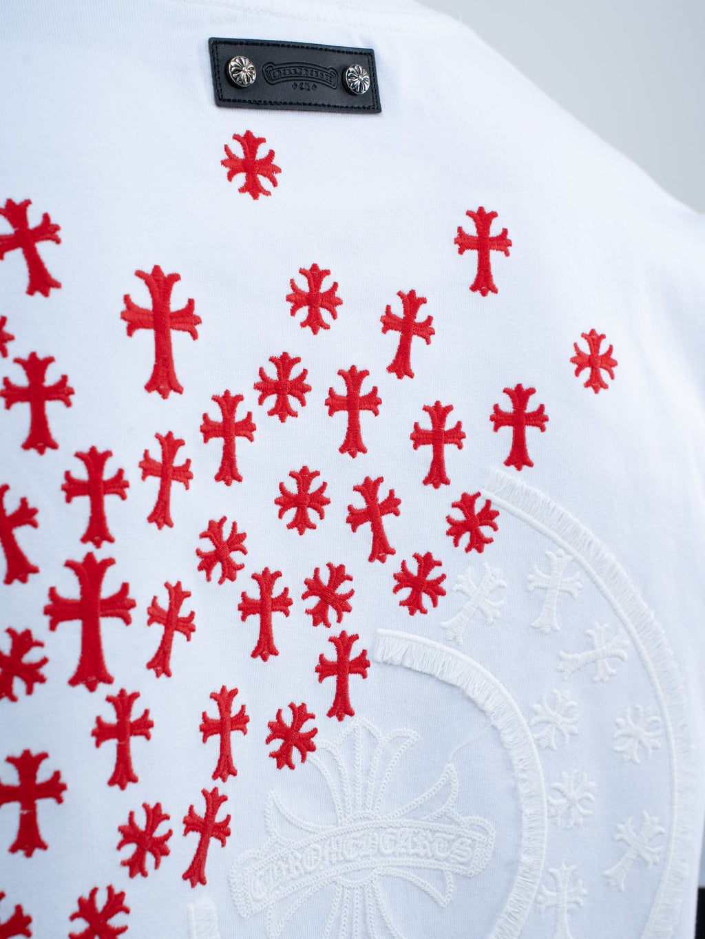 Chrome Hearts Star Cross Graphic T-Shirt — detail