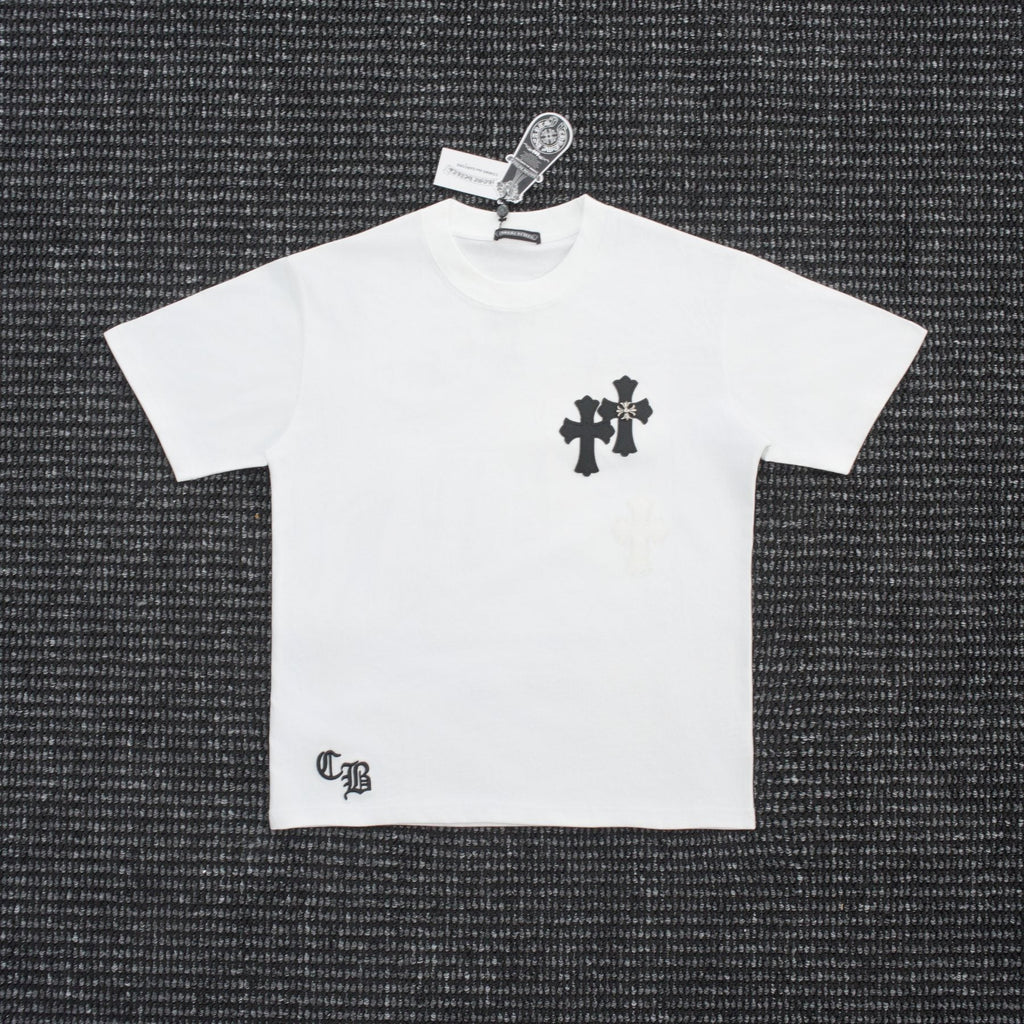 Chrome Hearts Contrast Cross Applique T-Shirt — front
