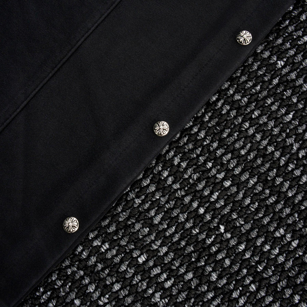 Chrome Hearts Cross Rivet Side-Snap Pants — detail