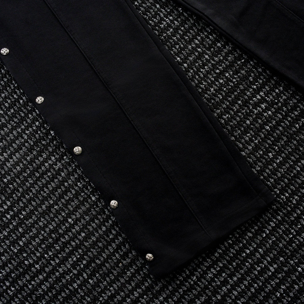 Chrome Hearts Cross Rivet Side-Snap Pants — detail