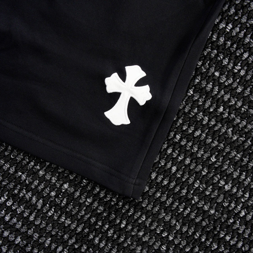 Chrome Hearts Cross Patch Drawstring Shorts — detail