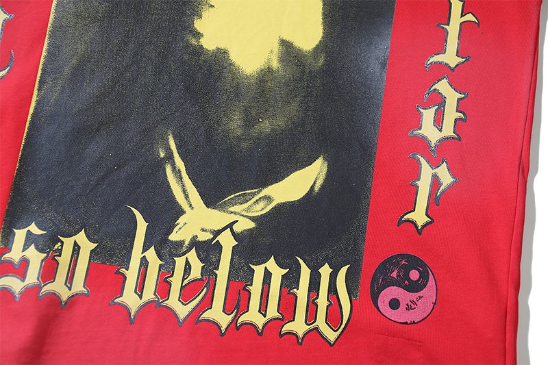 Hellstar As Above So Below Graphic Short-Sleeve T-Shirt — detail