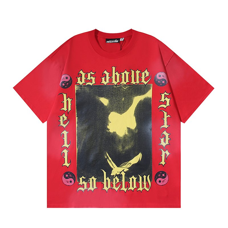 Hellstar As Above So Below Graphic Short-Sleeve T-Shirt — hero