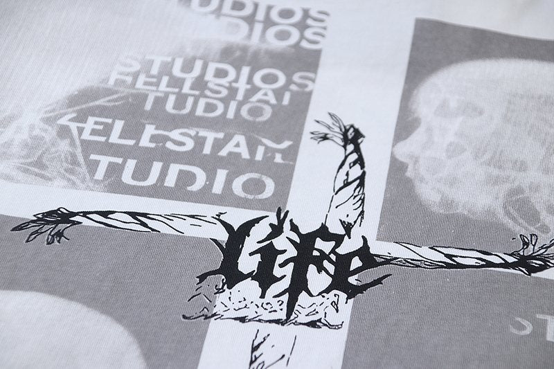 Hellstar Leviticus 17:11 Short-Sleeve Graphic T-Shirt — detail