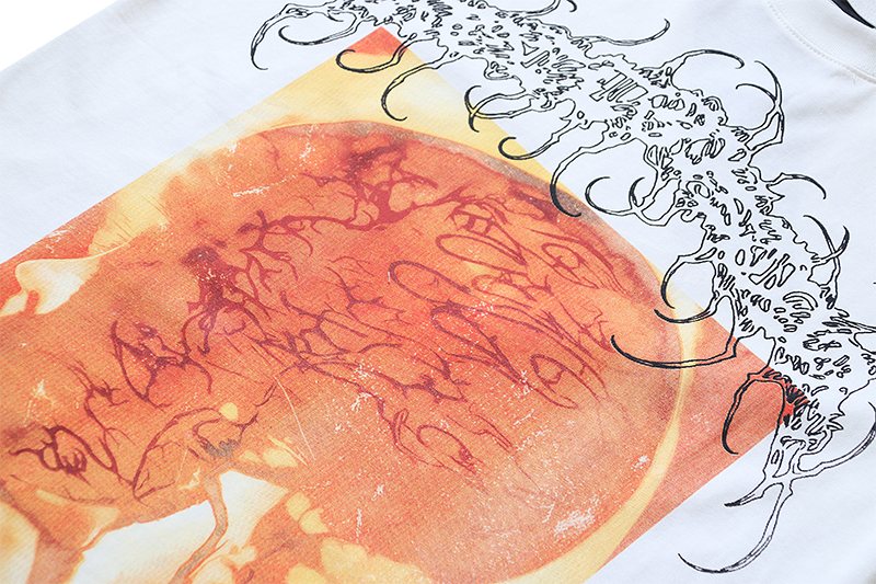 Hellstar Leviticus 17:11 Short-Sleeve Graphic T-Shirt — detail
