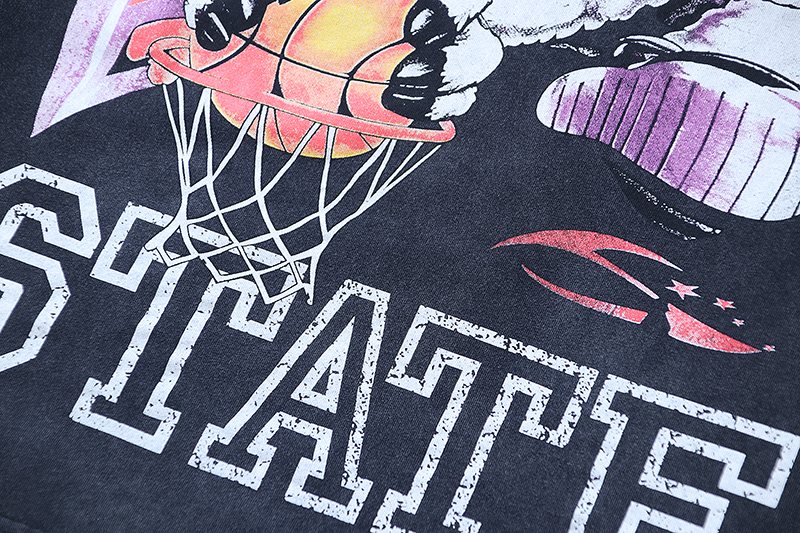HELISTAR Holy State Basketball Lamb Short-Sleeve T-Shirt — detail