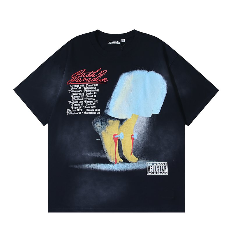 Hellstar Path to Paradise Graphic T-Shirt — front