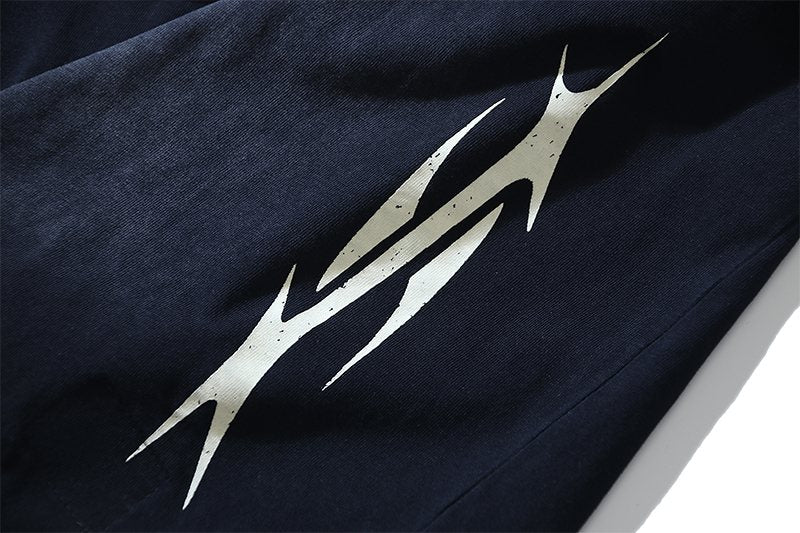 Hellstar Washed Black Star Graphic T-Shirt — detail