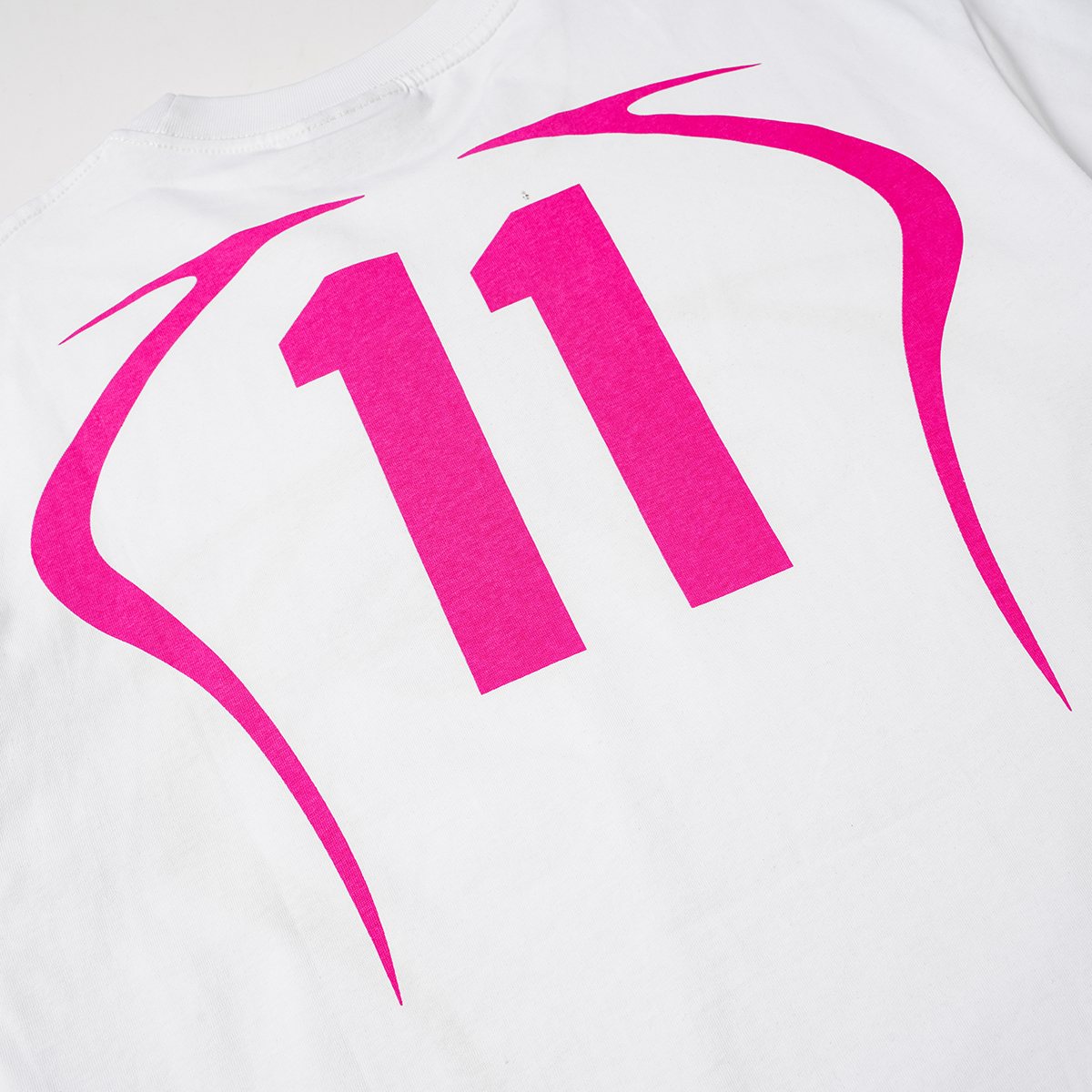 Hellstar Rhinestone Number Graphic T-Shirt — detail