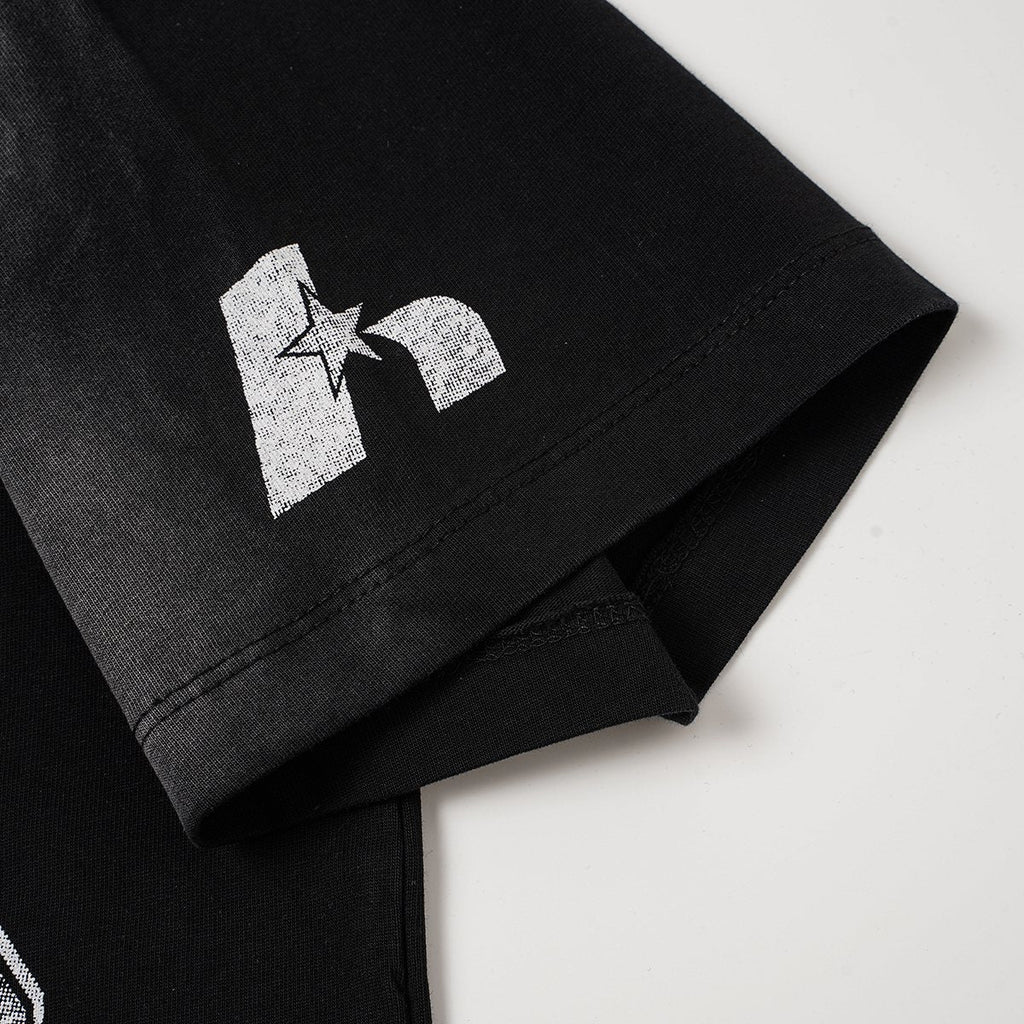 Hellstar Athletics Front & Back Graphic T-Shirt — detail