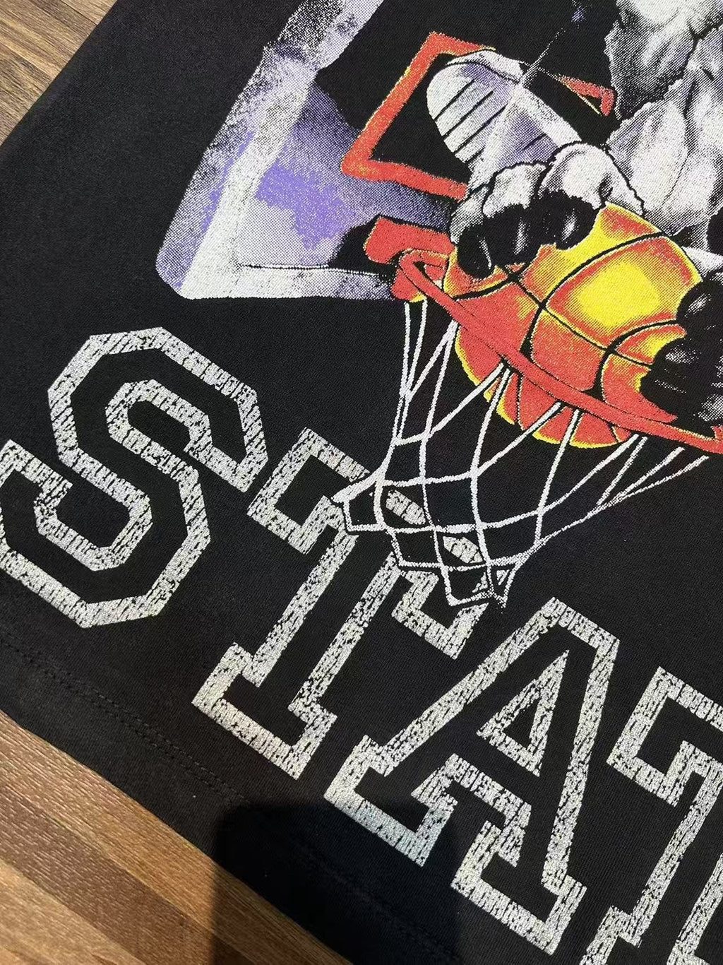 Hellstar Holy State Sheep Basketball Graphic T-Shirt — detail