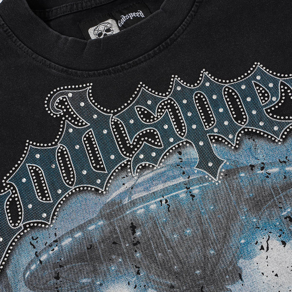 Godspeed Skull Graphic Short-Sleeve T-Shirt — detail
