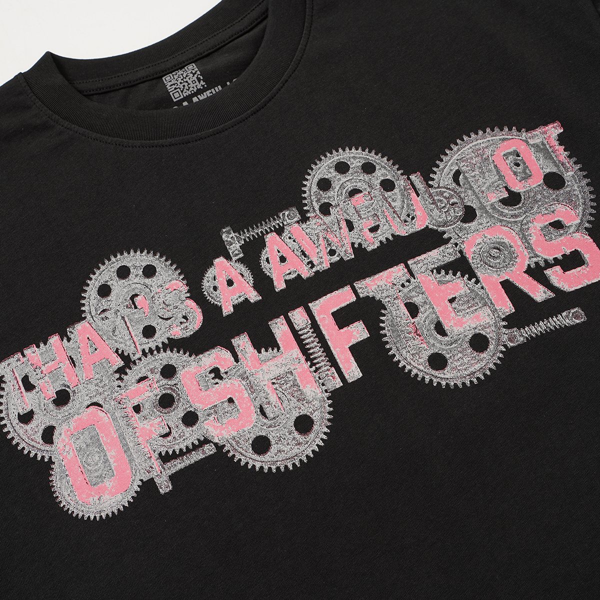 THAT'S A AWFUL LOT OF COUGH SYRUP Front & Back Graphic T-Shirt — detail