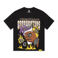 THAT'S A AWFUL LOT OF COUGH SYRUP Black Front & Back Graphic T-Shirt — hero