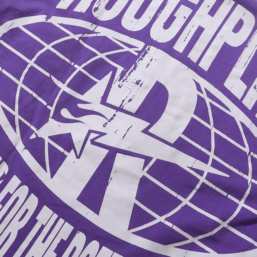 Rough Play Chainsaw Graphic Sleeveless T-Shirt — detail