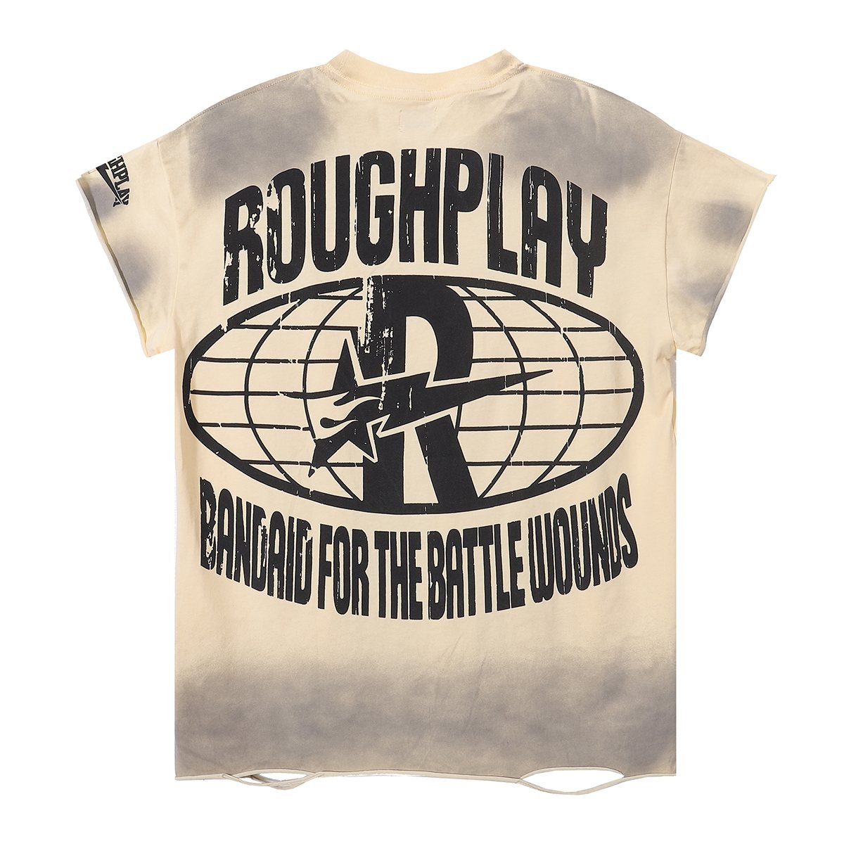 Rough Play Skull Goggles Graphic T-Shirt — back