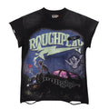 Rough Play Washed Rhinestone Sleeveless T-Shirt — hero