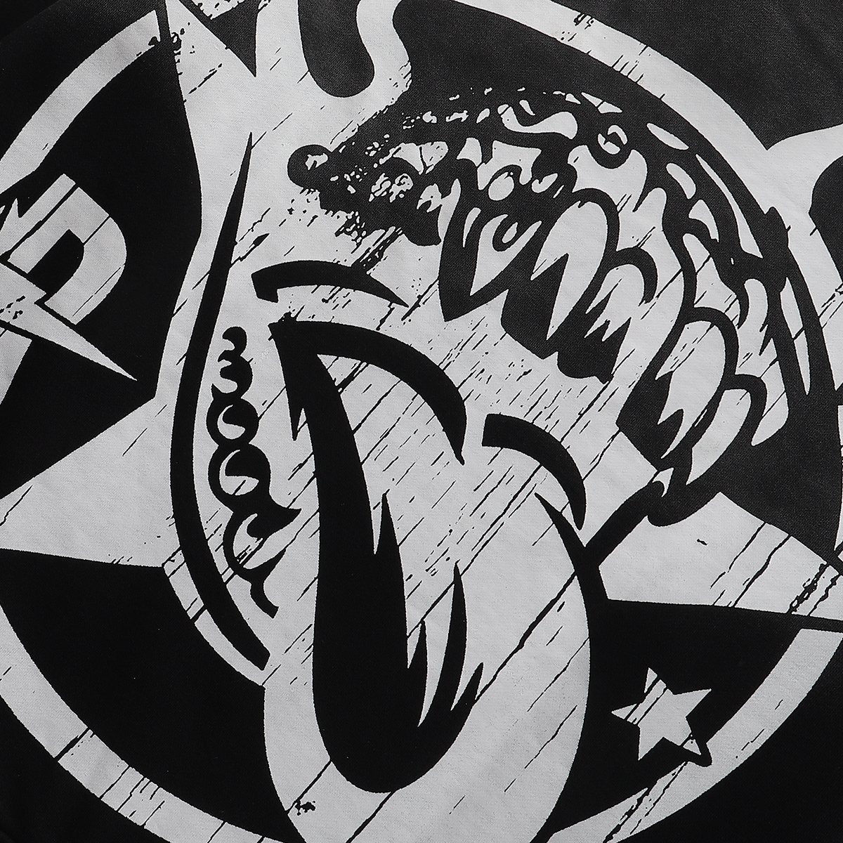 Rough Play In the Car Graphic Hoodie — detail