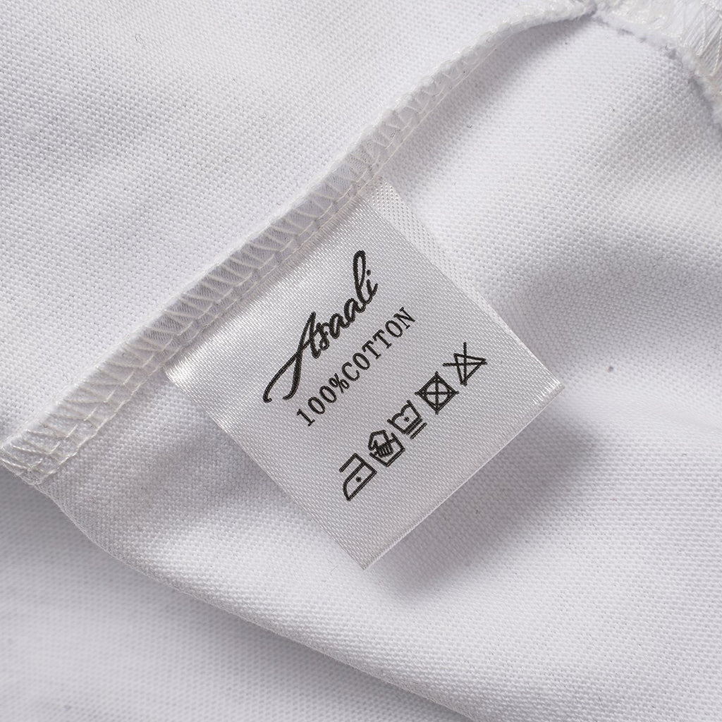 ASAALL Illustrated Front Graphic T-Shirt — neck_label