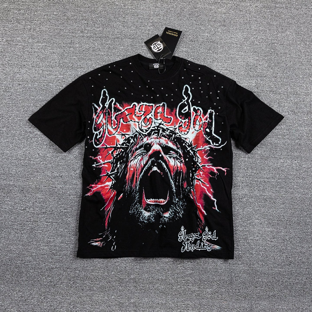 Glo Gang Bear Graphic Short-Sleeve T-Shirt — hero