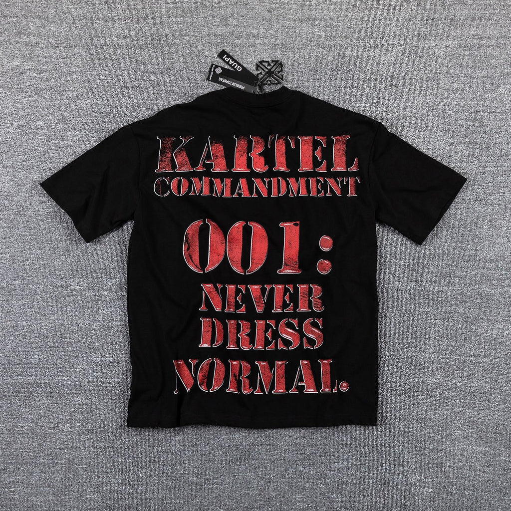 GUAPI Kartel Commandment Graphic T-Shirt — back