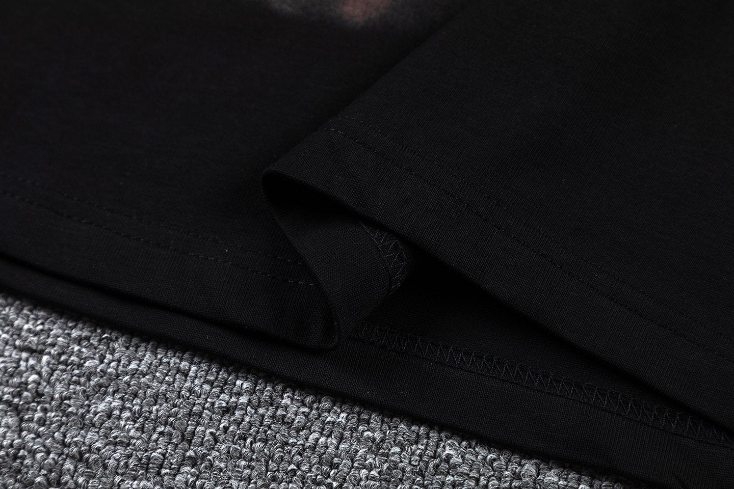 GLAZAGOD Blessed in the Vision Graphic T-Shirt — fabric_closeup