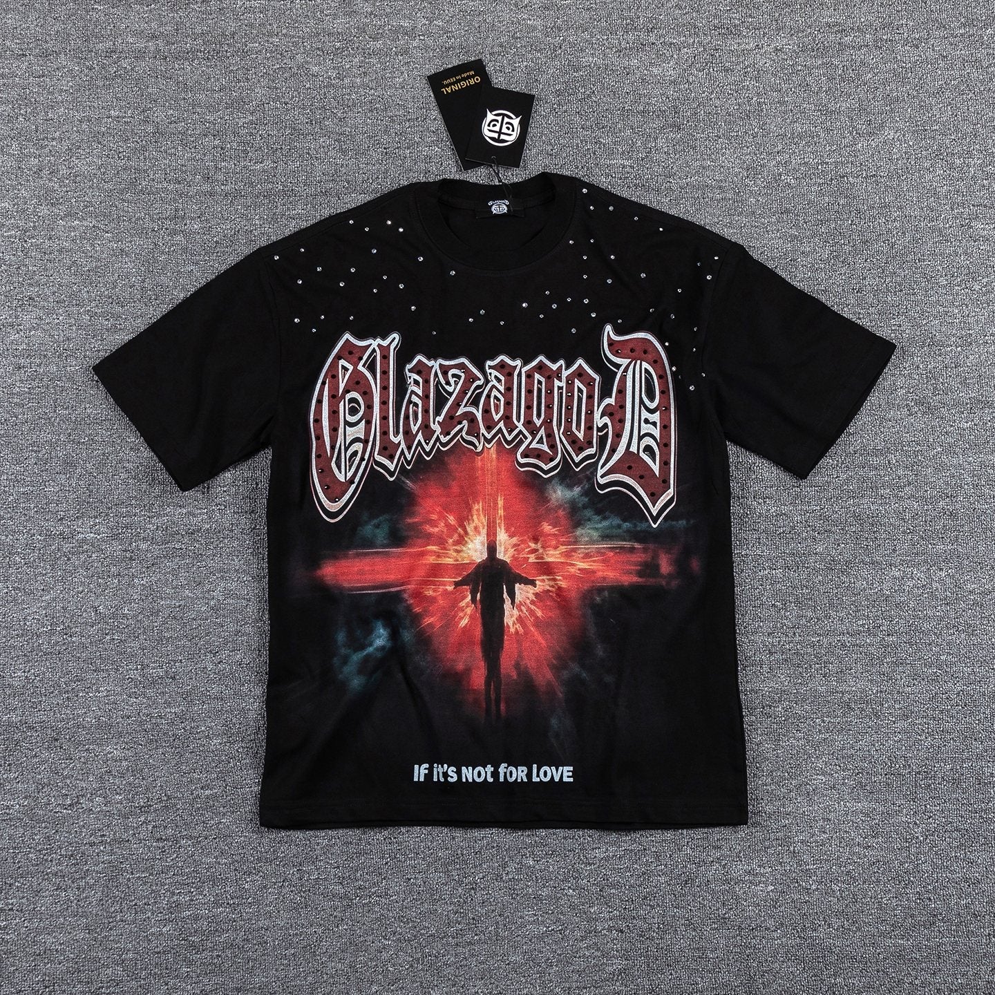Glazagod If It's Not for Love Graphic T-Shirt — hero