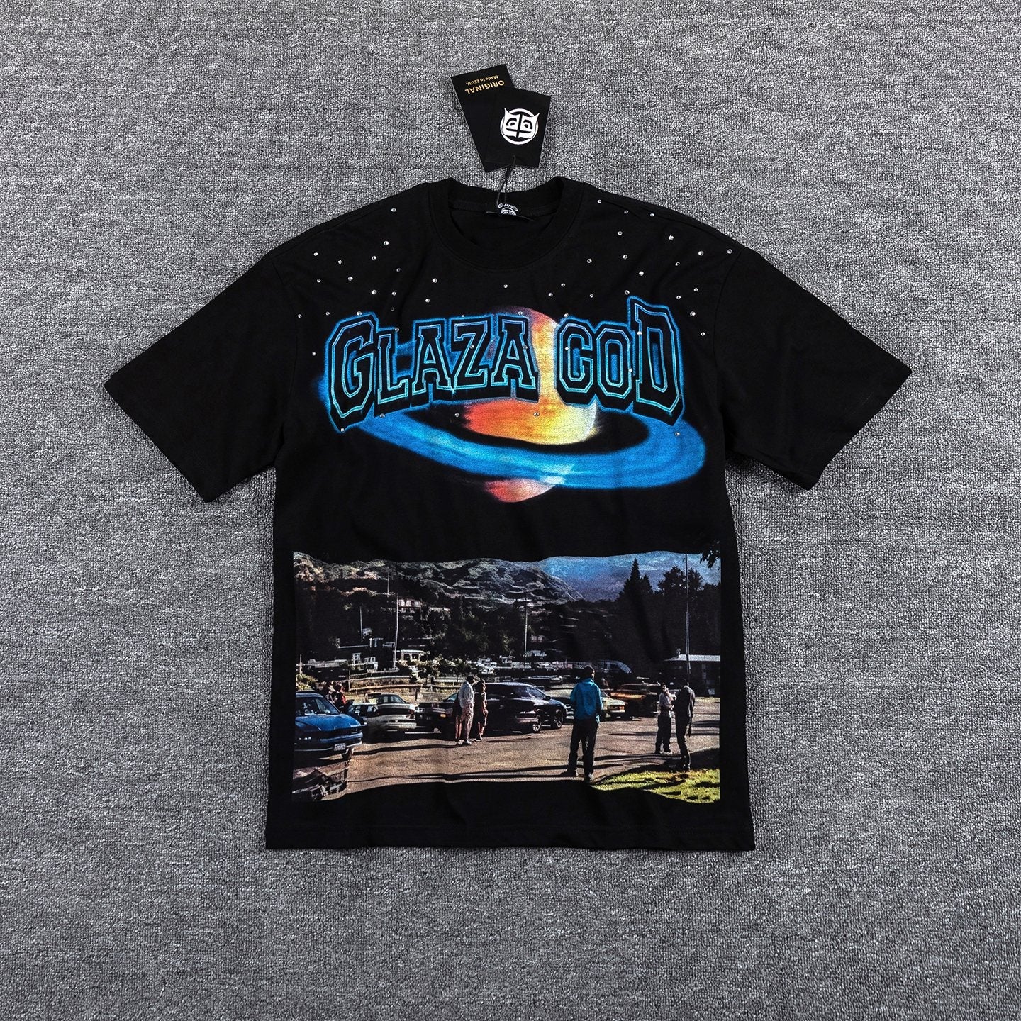 Glaza God Memories From The Future Graphic T-Shirt — hero