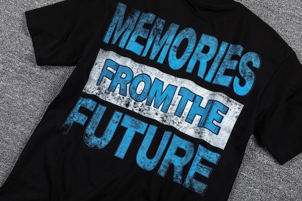 Glaza God Memories From The Future Graphic T-Shirt — detail