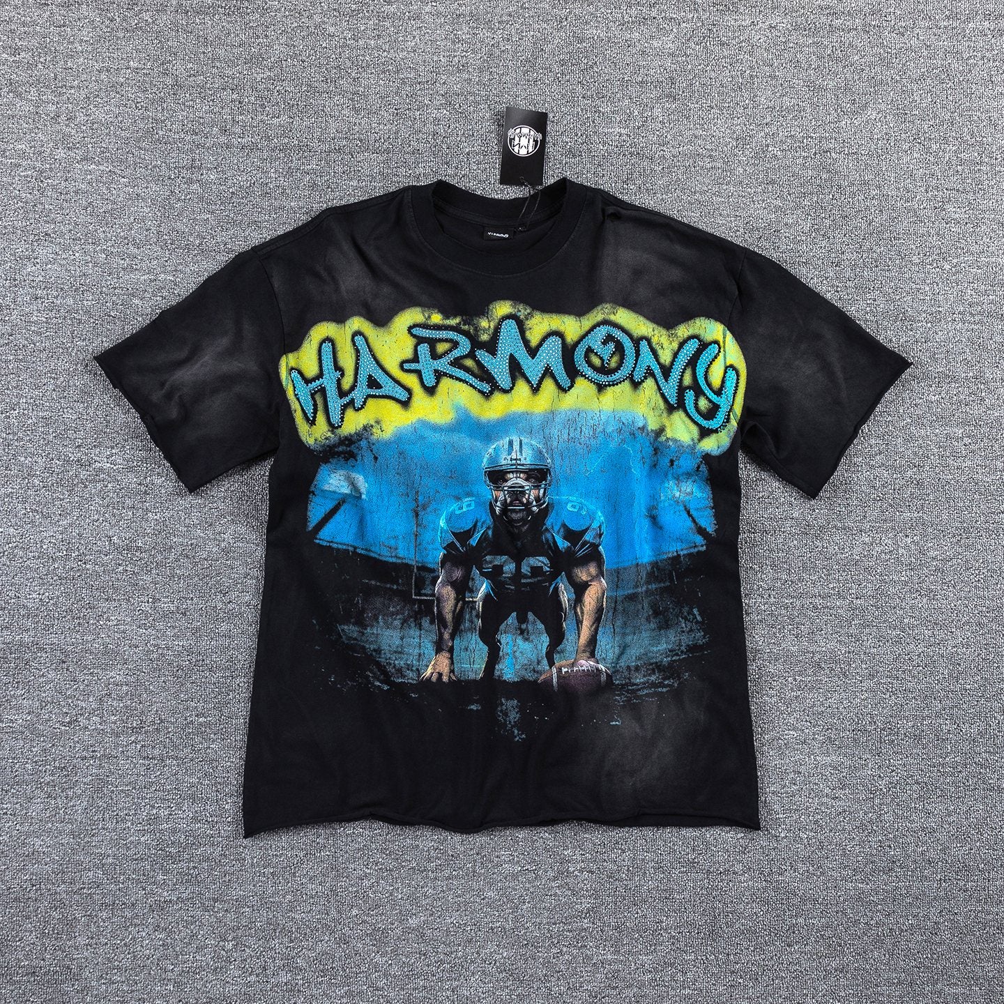 HARMONY Football Graphic Short-Sleeve T-Shirt — hero