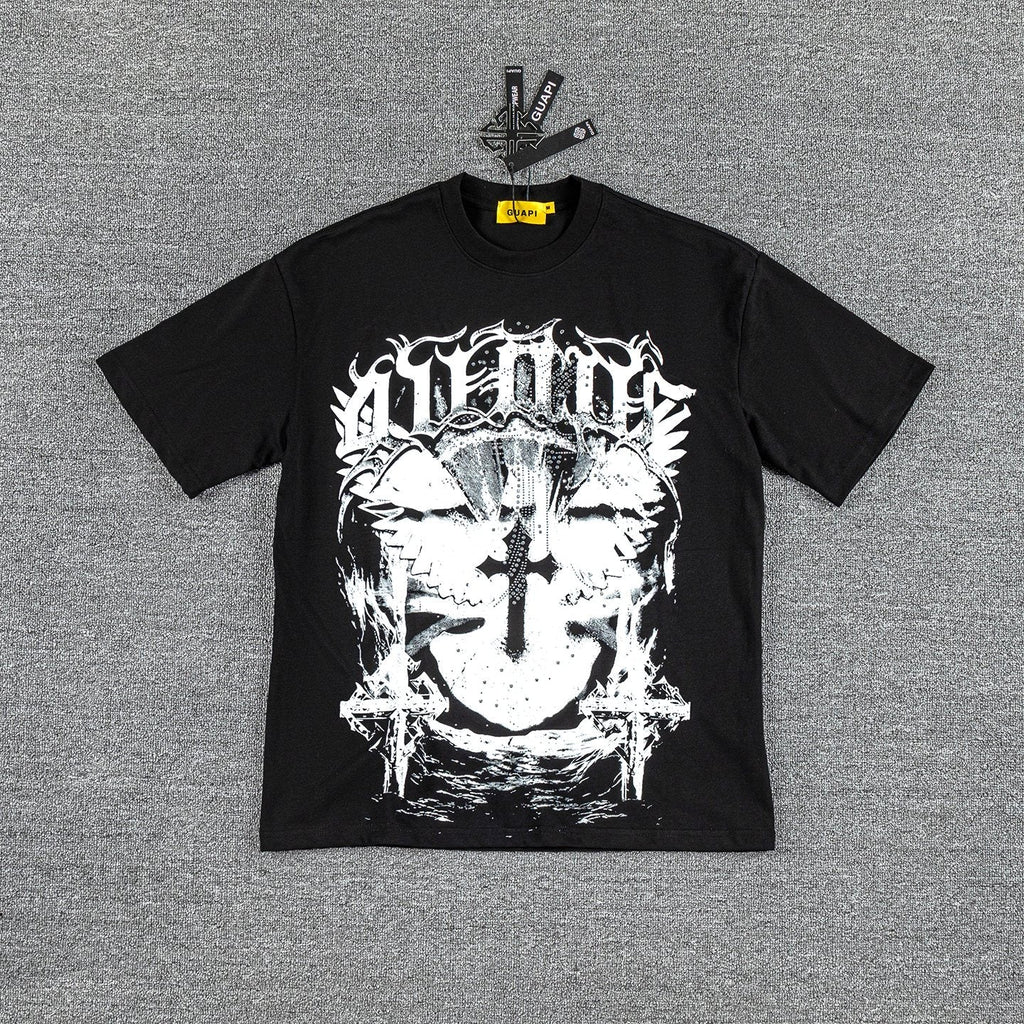 GUAPI Distressed Graphic T-Shirt — hero