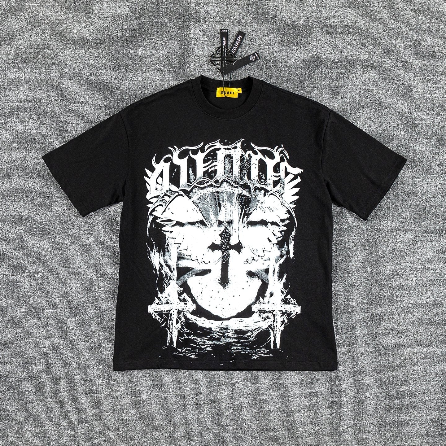 GUAPI Distressed Graphic T-Shirt — hero