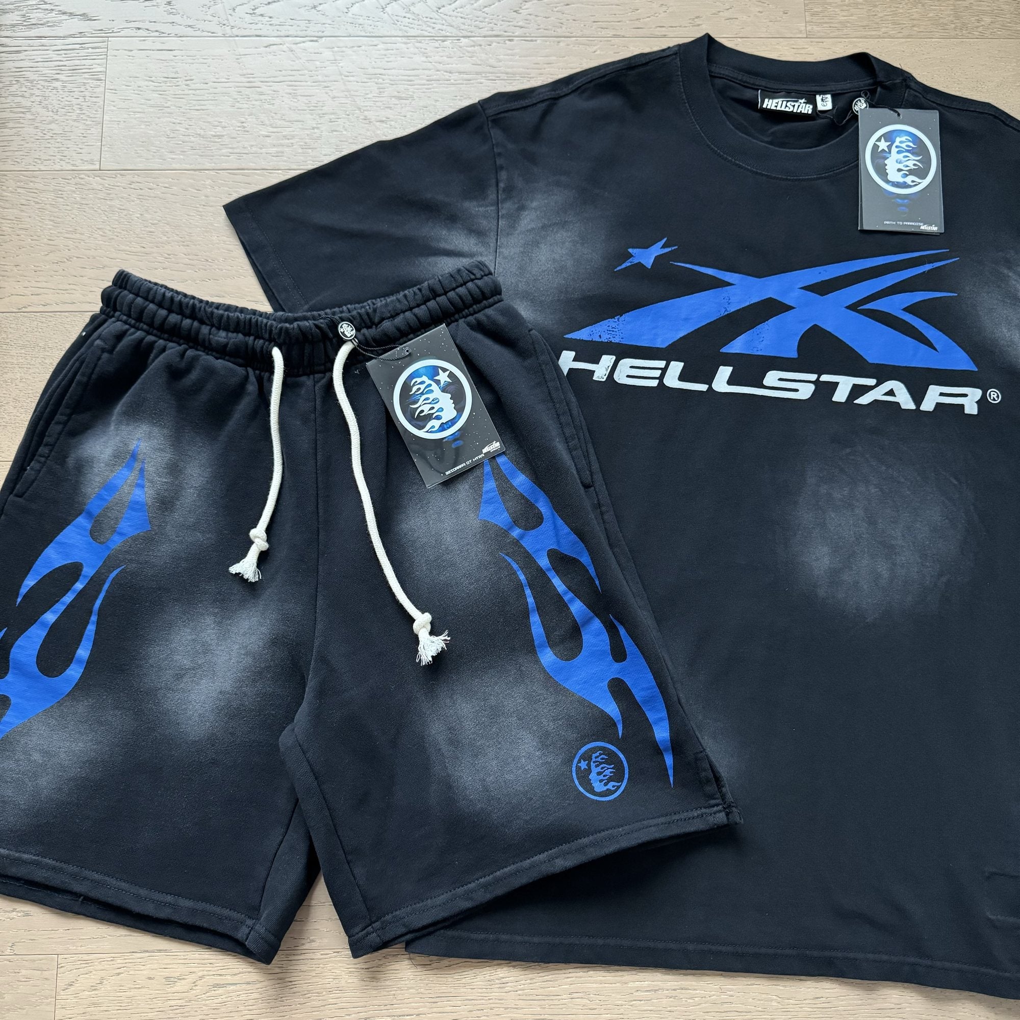 Hellstar Flame Graphic Short-Sleeve Set — hero