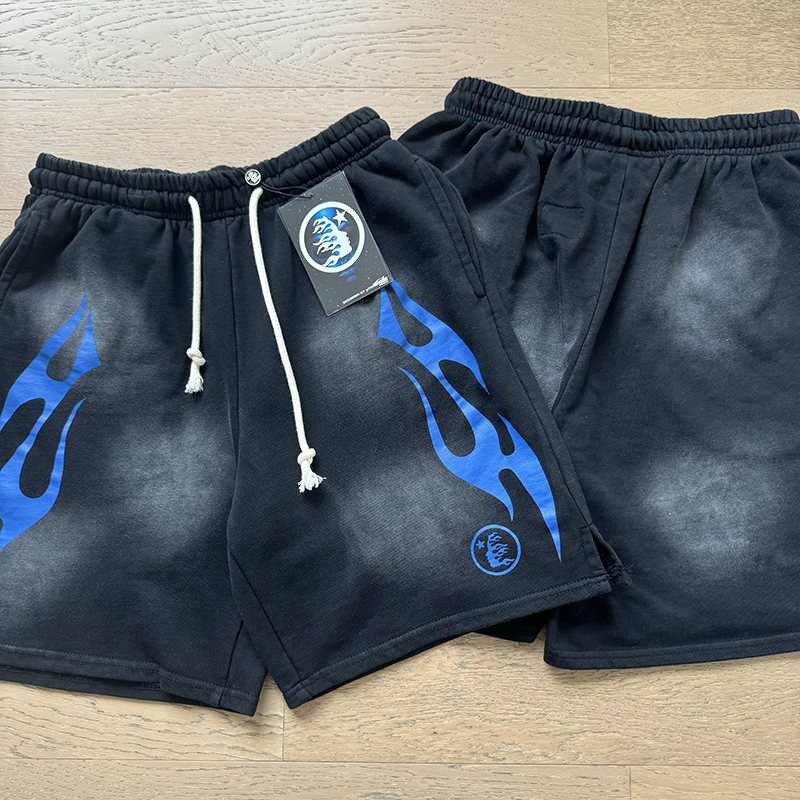 Hellstar Flame Graphic Short-Sleeve Set — detail