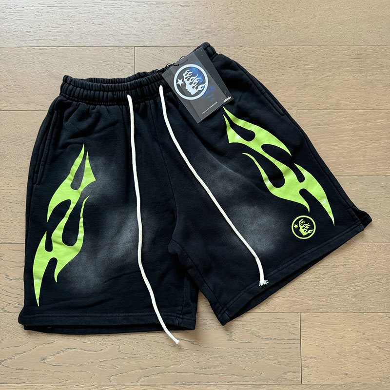 Hellstar Washed Graphic Short-Sleeve Set — detail