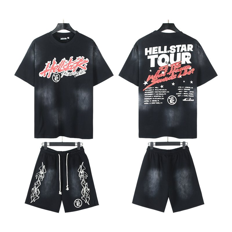 Hellstar Records Tour Graphic Short-Sleeve Set — hero