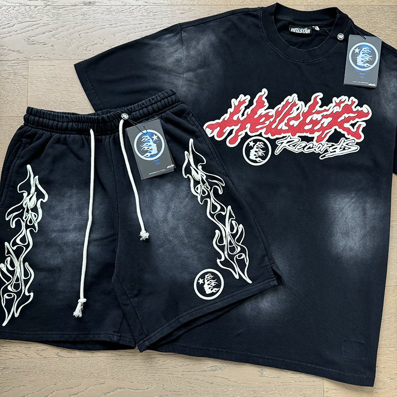 Hellstar Records Tour Graphic Short-Sleeve Set — context