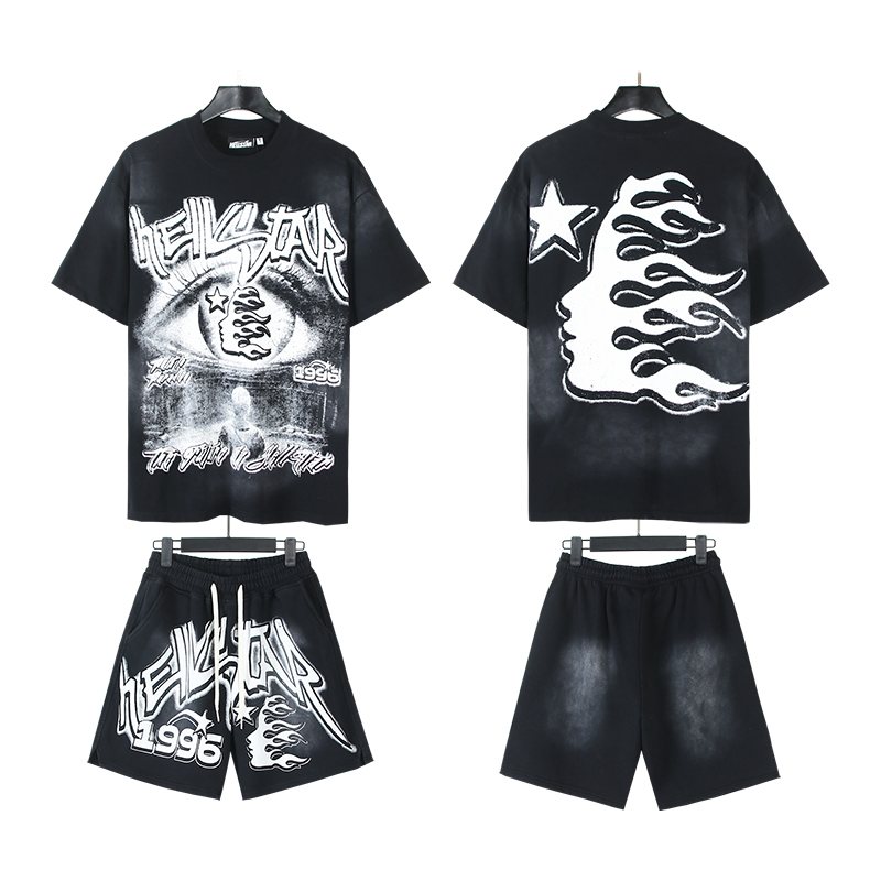 Hellstar 1996 Graphic T-Shirt & Shorts Set — hero