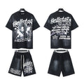Hellstar Path To Paradise Graphic T-Shirt & Shorts Set — hero