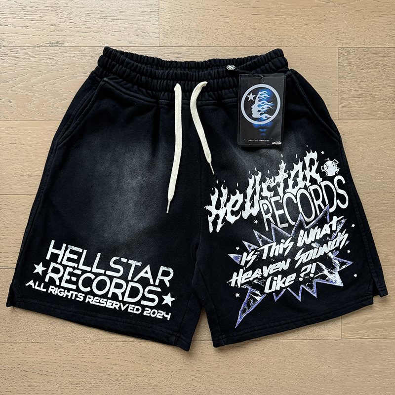 Hellstar Path To Paradise Graphic T-Shirt & Shorts Set — front