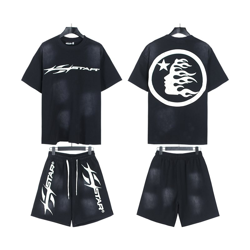 Hellstar Black Star Graphic Short-Sleeve Set — hero