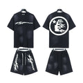 Hellstar Black Star Graphic Short-Sleeve Set — hero
